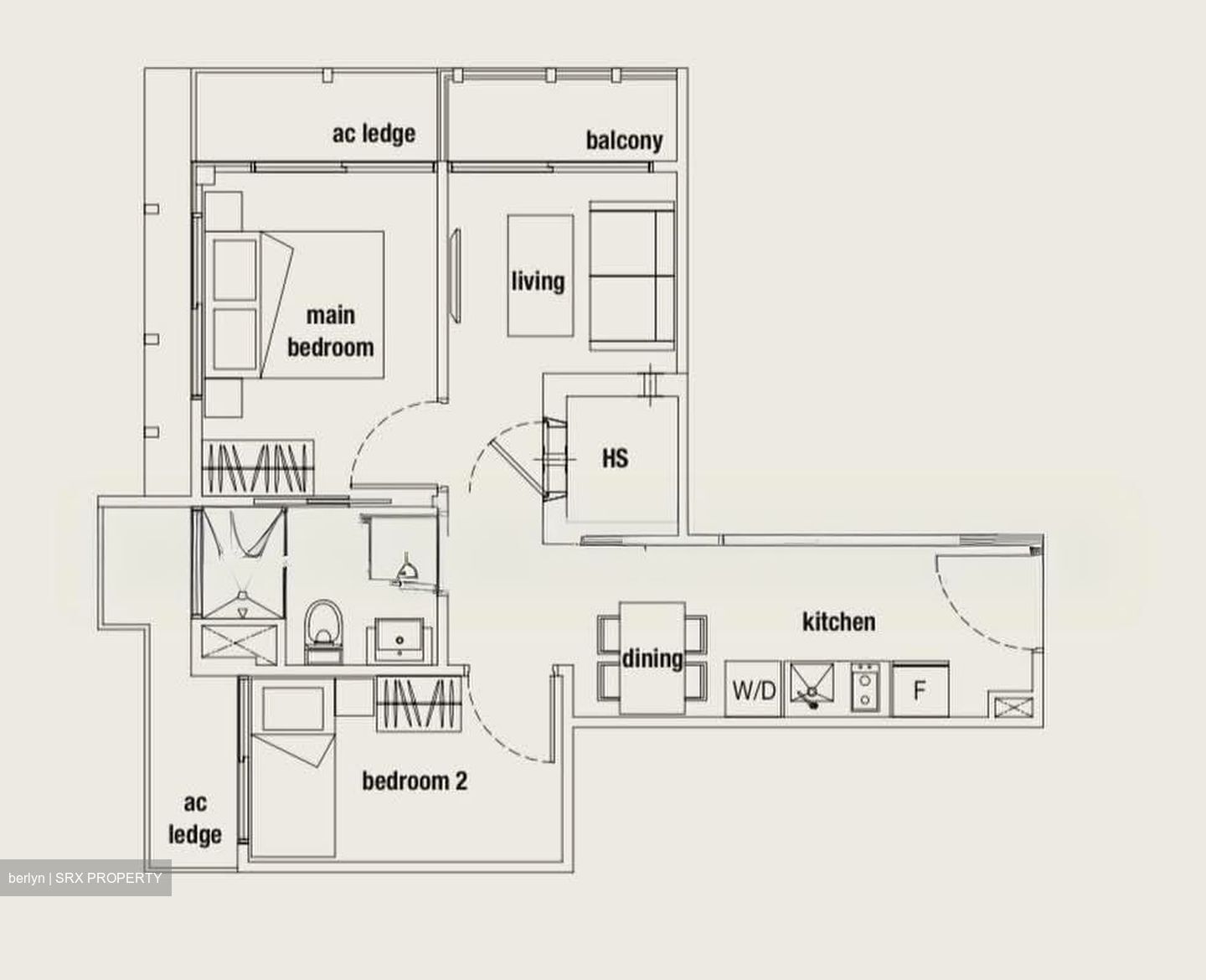 Parc Somme (D8), Apartment #600169411